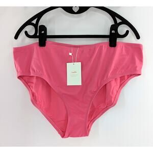 Andie Swim Pink Bikini Bottom Size XXXL